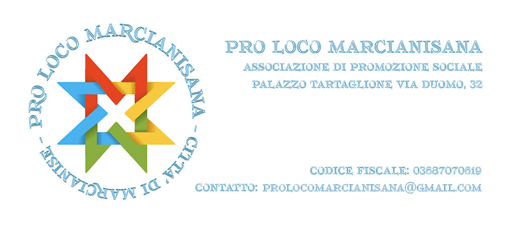 Logo e info sulla Pro Loco Marcianisana